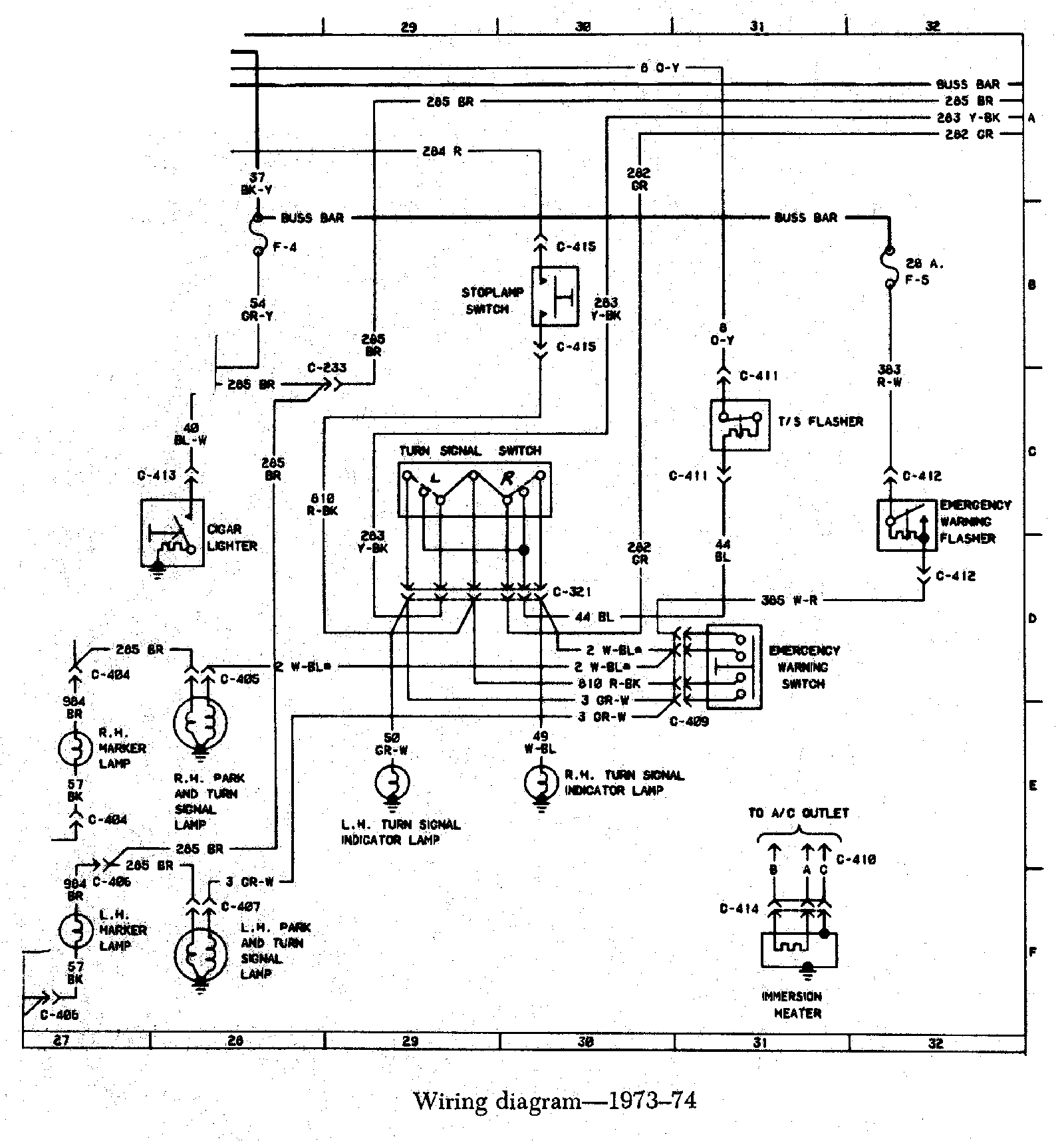 Fuel Injection Technical Library » Early Bronco Wiring diagrams