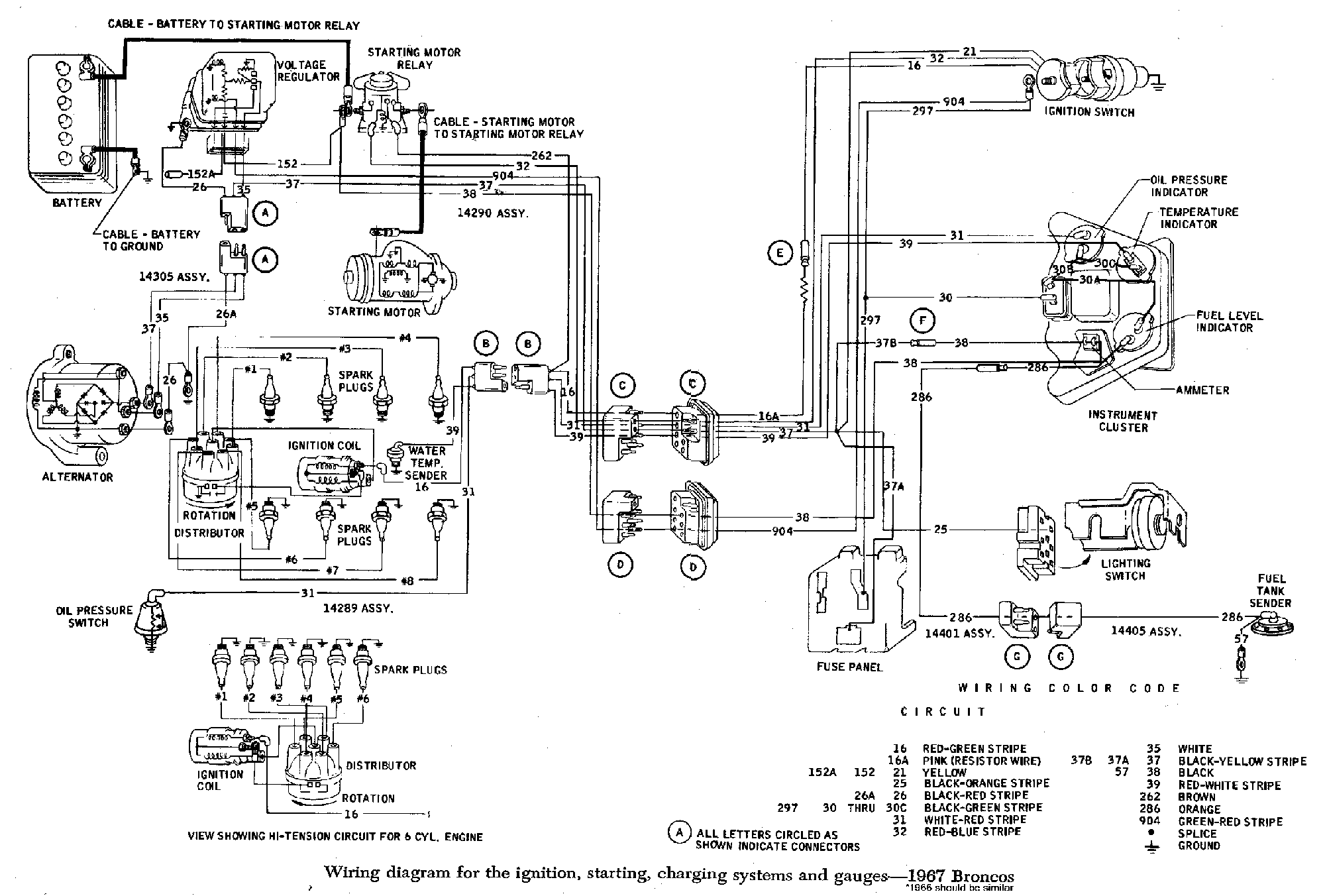 Fuel Injection Technical Library Early Bronco Wiring Diagrams